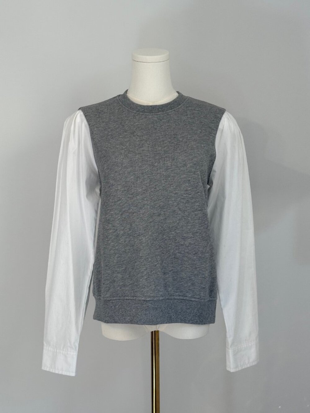 Derek Lam 10 Crosby Combo Sweater Shirt Size S
